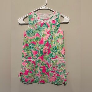 Lilly Pulitzer Girls Tropical Shift Dress Jungle Monkey
Lion Size 7